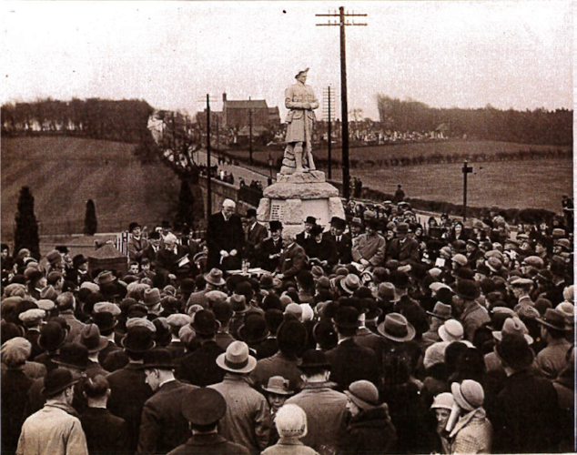 Holytown war memorial 1921