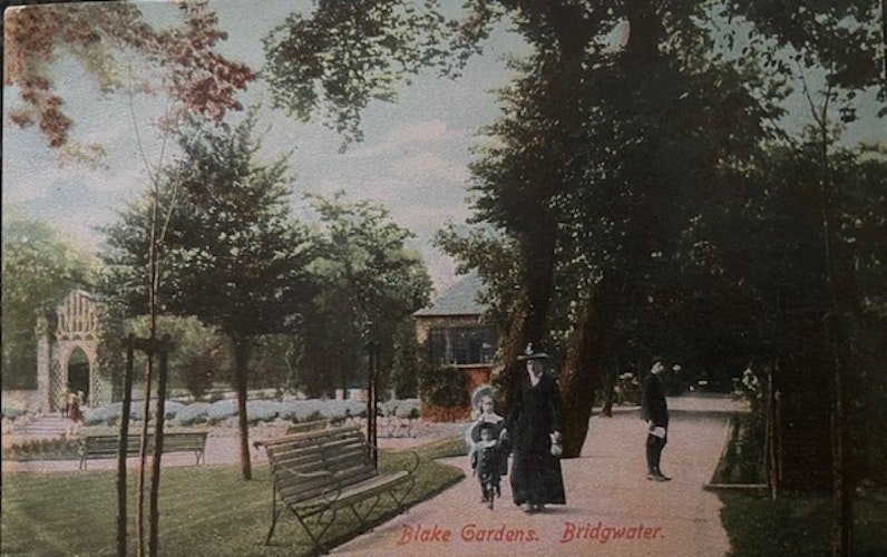 View of Blake Gardens Bridgwater