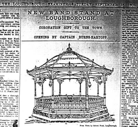 Pgds 20080610 125923 Newspaper Cutting New Bandstand Sept 1902