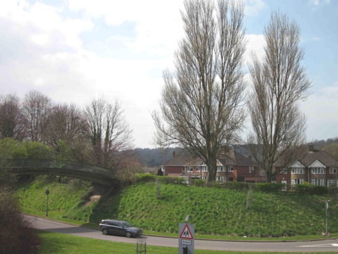 Pgds 20140307 125139 View Towards Post War Housing On Blackmoors Lane