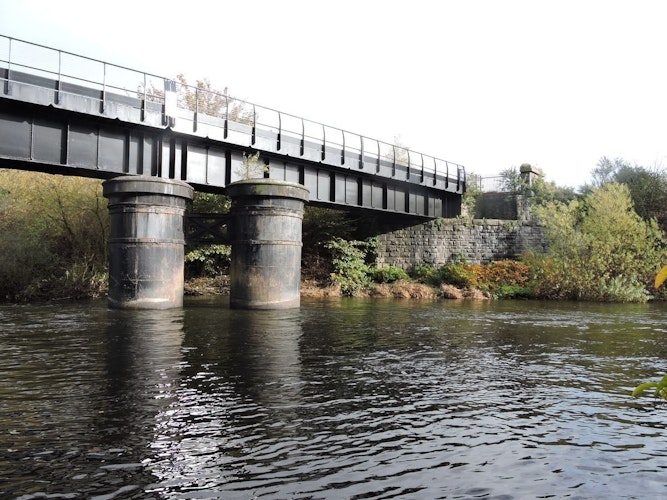 Pgds 20141020 152554 Llandaff Lopp Footbridge From Radyr Side Of River