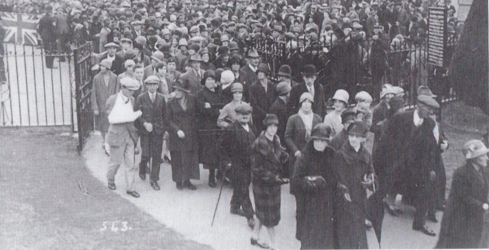 Opening of the Egerton gardens 1929 no text